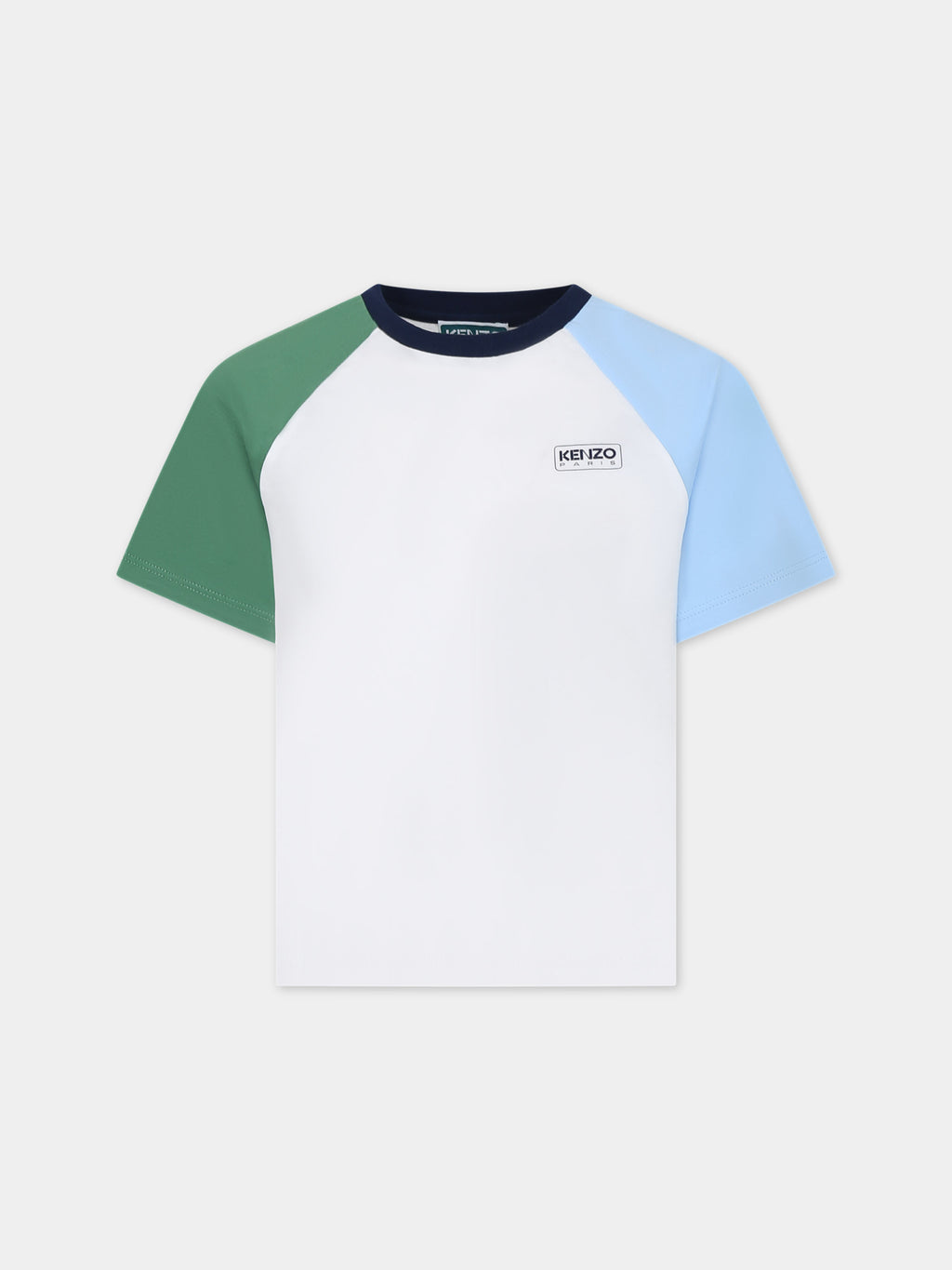 Multicolor t-shirt for kids with logo